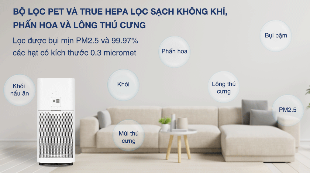 Máy lọc không khí Xiaomi Smart Air Purifier 4 - Bộ lọc Máy lọc không khí Xiaomi Smart Air Purifier 4 - Bộ lọc
