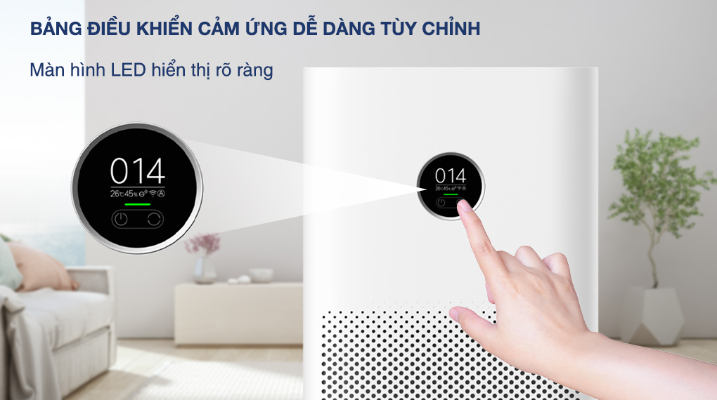 Máy lọc không khí Xiaomi Smart Air Purifier 4 - Bảng điều khiển Máy lọc không khí Xiaomi Smart Air Purifier 4 - Bảng điều khiển