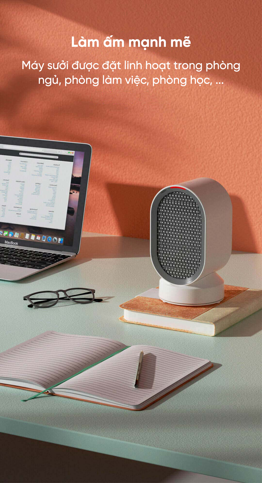 Quạt sưởi mini DOUHE DH-QN04