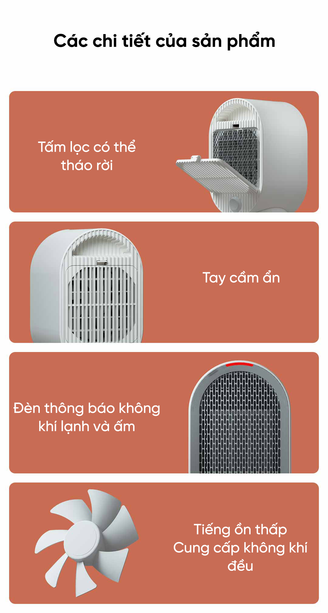 Quạt sưởi mini DOUHE DH-QN04