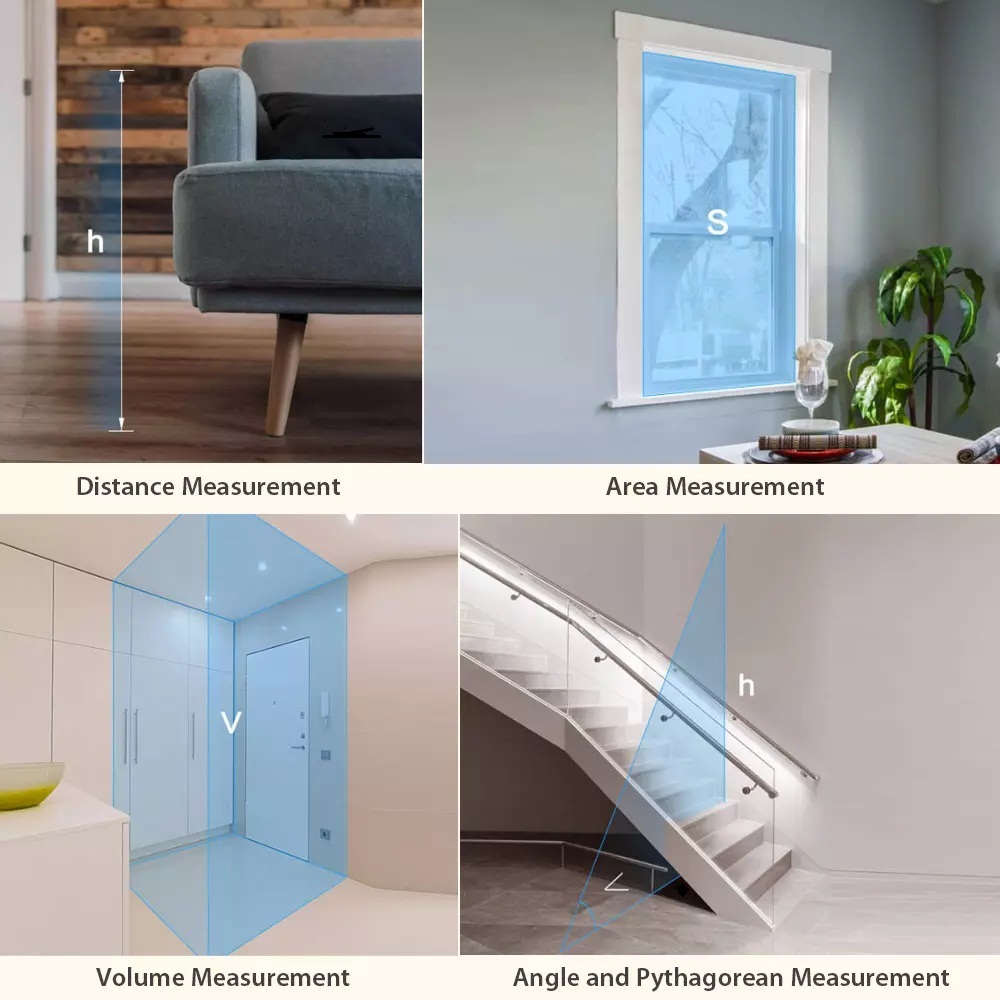 Máy đo khoảng cách (thước) Laser Xiaomi Duka LS-P 40m