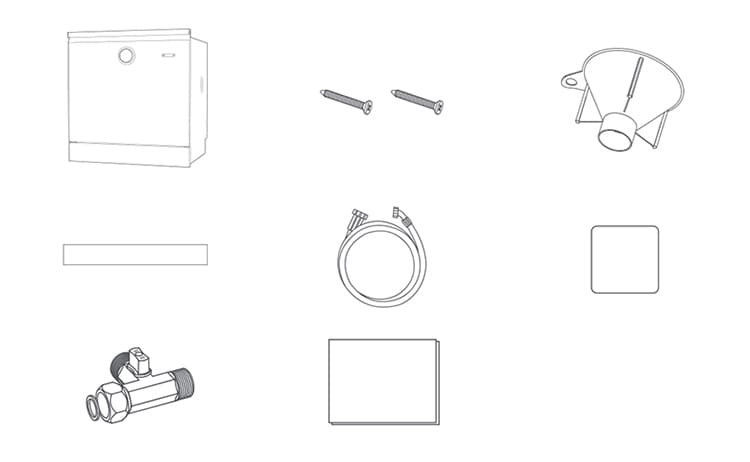 Thông số kỹ thuật của máy rửa bát Xiaomi Mijia 8 bộ