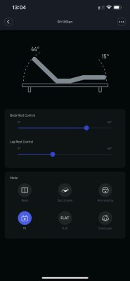 Giao diện điều khiển qua App trên Smart Phone