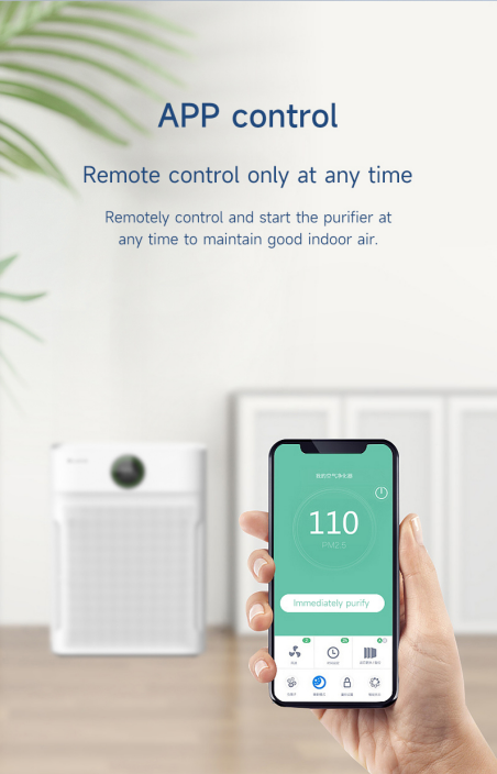 Khởi động máy lọc không khí Lumias Bulma bất kỳ lúc nào với ứng dụng điều khiển từ xa 