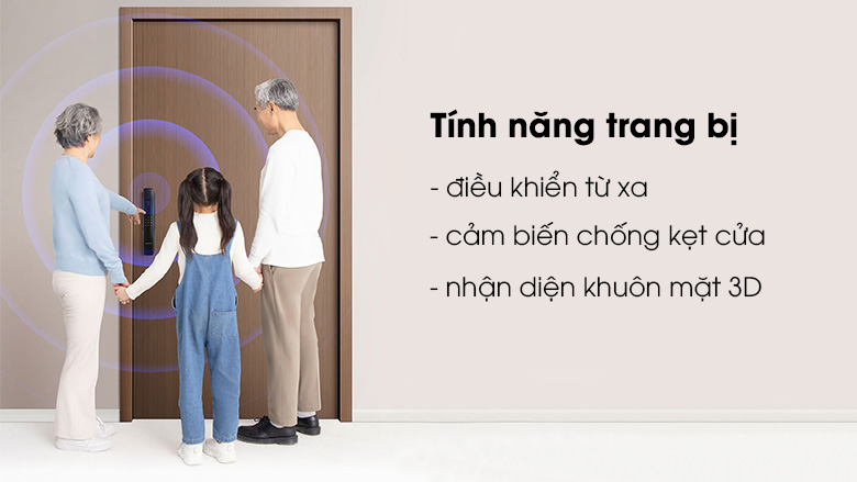 Khoa Cua Thong Minh Xiaomi Lockin S50 Pro Trang Bi