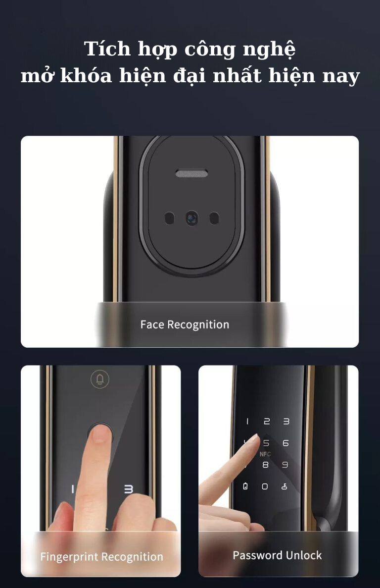 TÍch hợp công nghệ mở khóa hiện đại nhất của Xiaomi