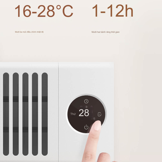 Máy sưởi chân tường Mijia Graphene 2 TJXDNQ08ZM/TJXDNQ07ZM