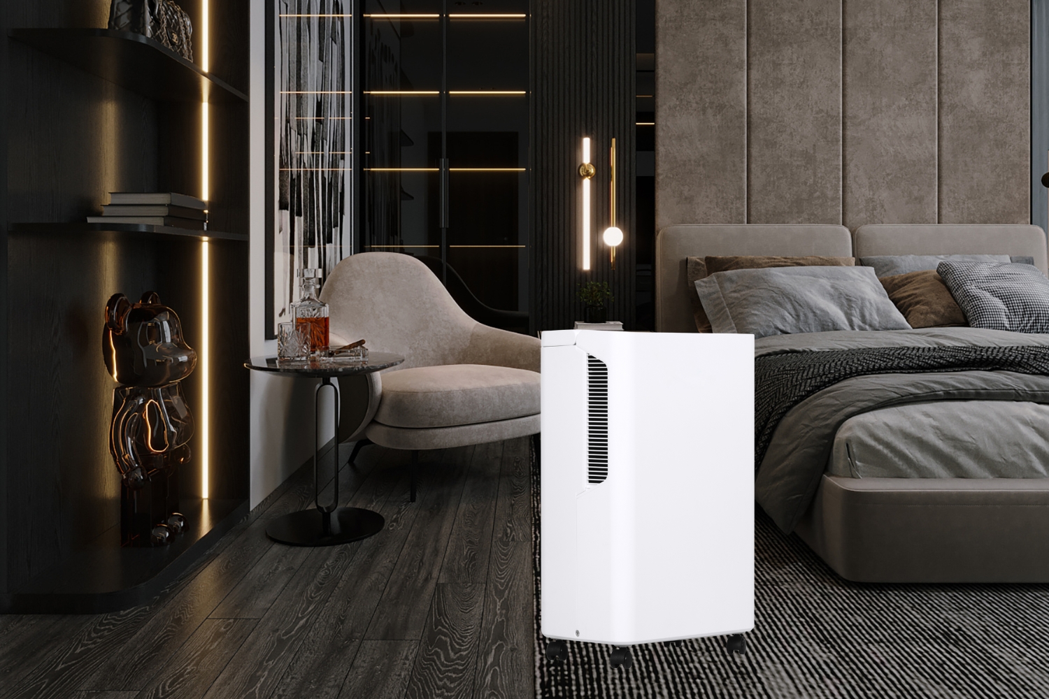 Máy hút ẩm 12L Lumias LMD-12L hoạt động êm ái, hút ẩm nhanh chóng