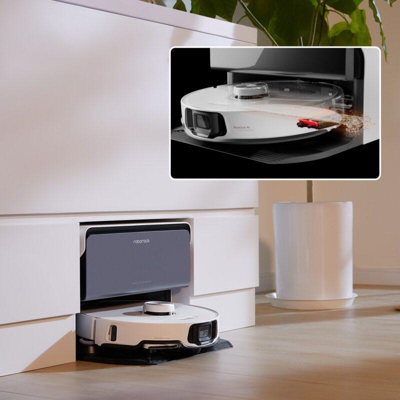 Roborock S8 Max Ultra có hệ thống nạp lại và xả nước