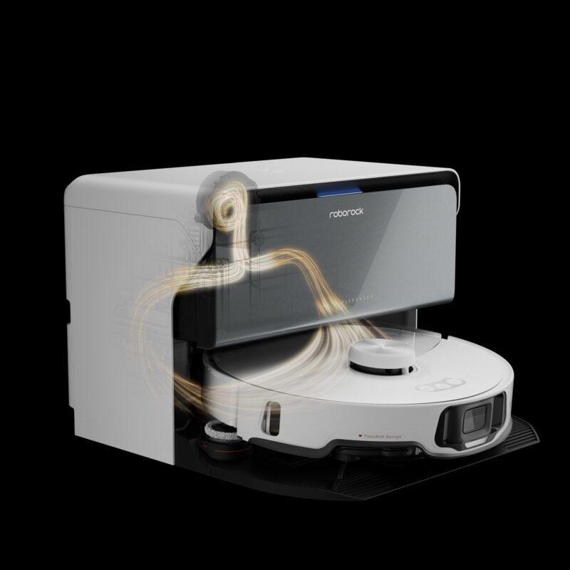 Roborock S8 Max Ultra có hệ thống nạp lại và xả nước