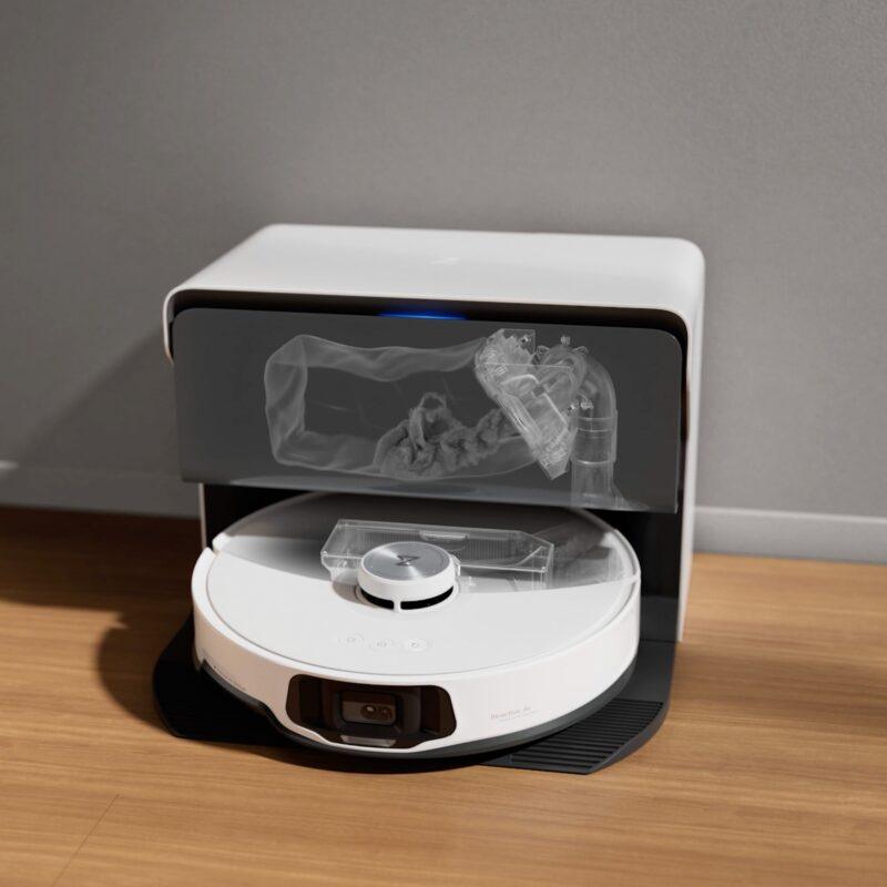 Roborock S8 Max Ultra có hệ thống nạp lại và xả nước