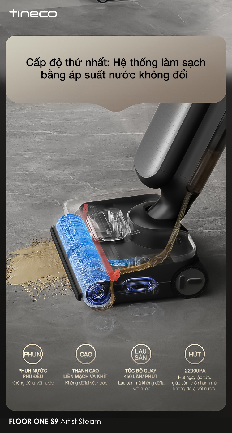 Tineco Floor One S9 Artist Steam