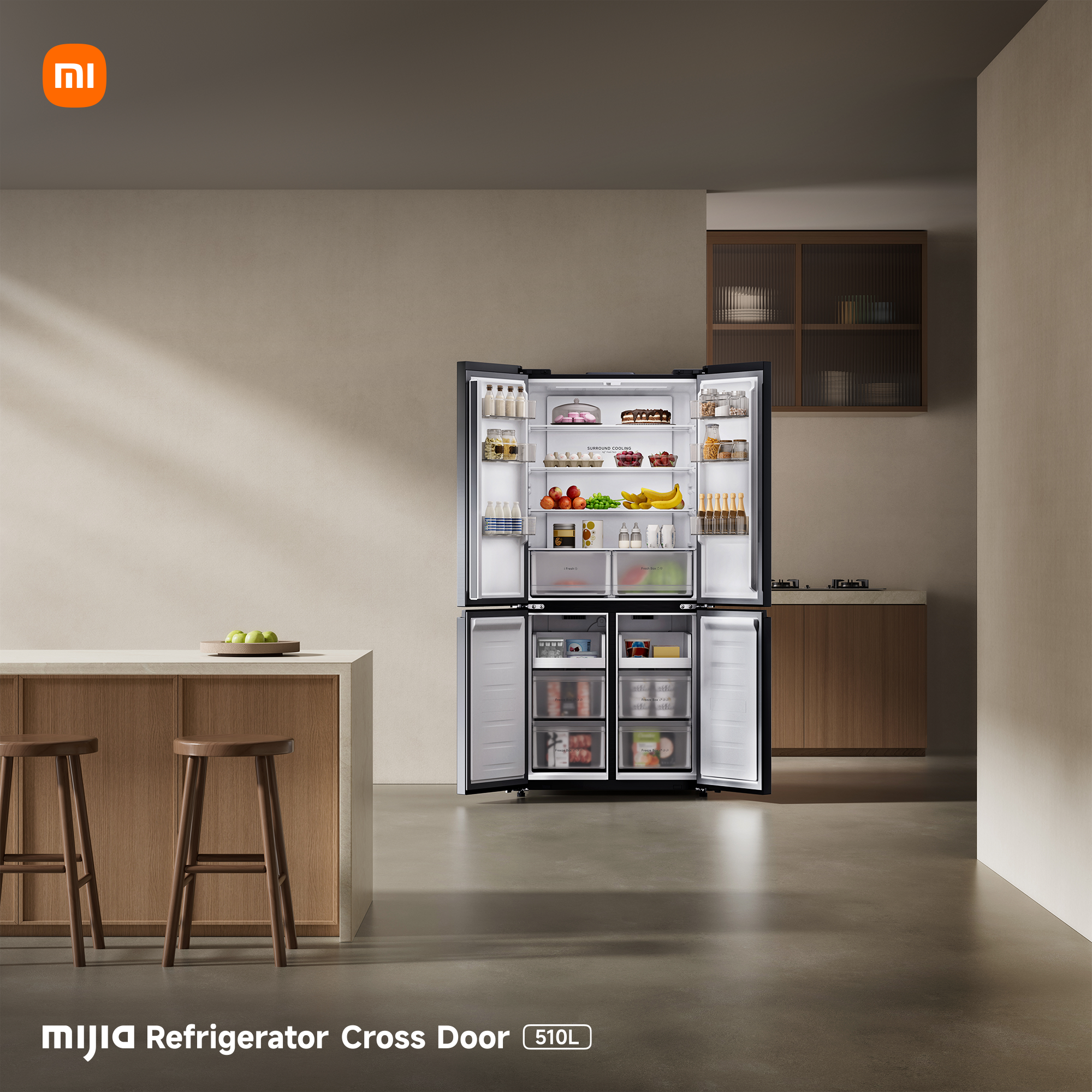 Tủ lạnh Xiaomi Mijia Inverter 510L